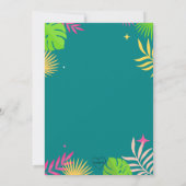 Einladung zum Surfen zum Geburtstag (Rückseite)