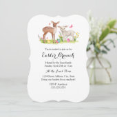 Einladung zum Sweet Deer Sheep Oaster (Stehend Vorderseite)