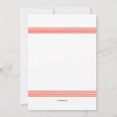 Einladung zum Tag der Unabhängigkeit (Rückseite)