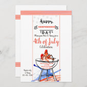 Einladung zum Tag der Unabhängigkeit (Vorne/Hinten)