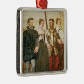 Einladung zum Tanz Ornament Aus Metall (Rechts)