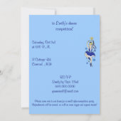 Einladung zum Tanzwettbewerb: Schneeflocken (Rückseite)