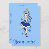 Einladung zum Tanzwettbewerb: Schneeflocken (Vorne/Hinten)