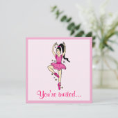 Einladung zum Tanzwettbewerb: Tänzer mit Sternen (Stehend Vorderseite)