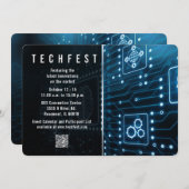 Einladung zum Technologiekongress (Vorne/Hinten)