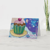 Einladung zum Tee (Rückseite)