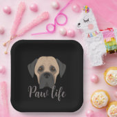 Einladung zum Termin des Beginns Pappteller (Party)