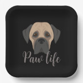 Einladung zum Termin des Beginns Pappteller (Vorderseite)