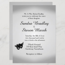 Einladung zum Theaterhochzeit