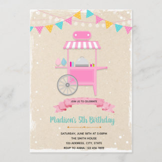 Einladung zum Thema "Candy-Cargo"