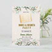 Einladung zum Thema "Greenleaf book" (Stehend Vorderseite)