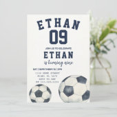 Einladung zum Thema "Printable Football" (Stehend Vorderseite)