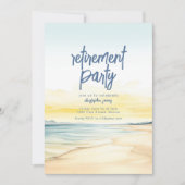 Einladung zum Thema "Ruhestand" (Vorderseite)