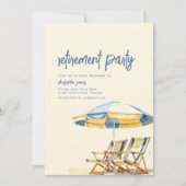 Einladung zum Thema "Ruhestand" (Vorderseite)