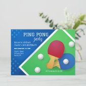 Einladung zum Tischtennis (Stehend Vorderseite)