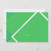 Einladung zum Tischtennis (Rückseite)