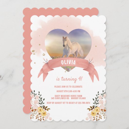 Einladung zum Traumpferd (Vorne/Hinten)