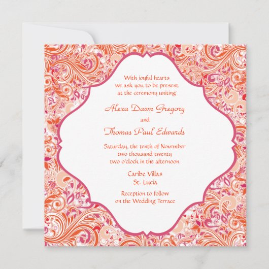 Einladung zum Tropenparadies (Vorderseite)