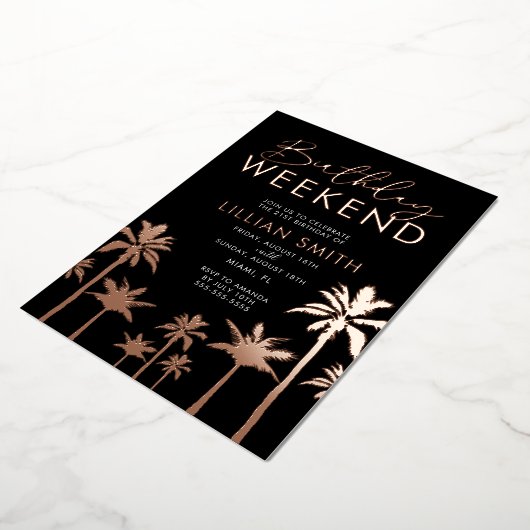 Einladung zum tropischen Geburtstag (Gedreht)