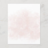 Einladung zum tropischen Junggeselinnen-Abschied Flyer (Hinten)