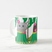 Einladung zum Urlaub Kaffeetasse (Vorderseite Links)
