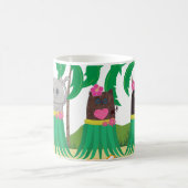 Einladung zum Urlaub Kaffeetasse (Mittel)