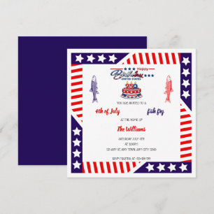 Einladung zum USA 250. Geburtstag und 4. Juli Fish