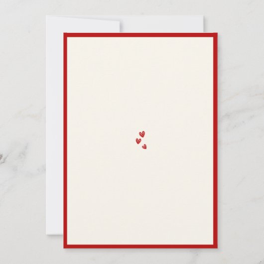 Einladung zum Valentinstag (Rückseite)