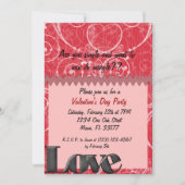 Einladung zum Valentinstag (Vorderseite)