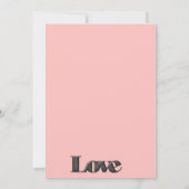 Einladung zum Valentinstag (Rückseite)