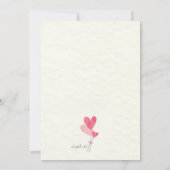 Einladung zum Valentinstag (Rückseite)