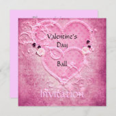 Einladung zum Valentinstag (Vorne/Hinten)