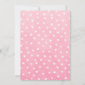 Einladung zum Valentinstag-Party (Rückseite)