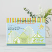 Einladung zum Vergnügungspark (Stehend Vorderseite)