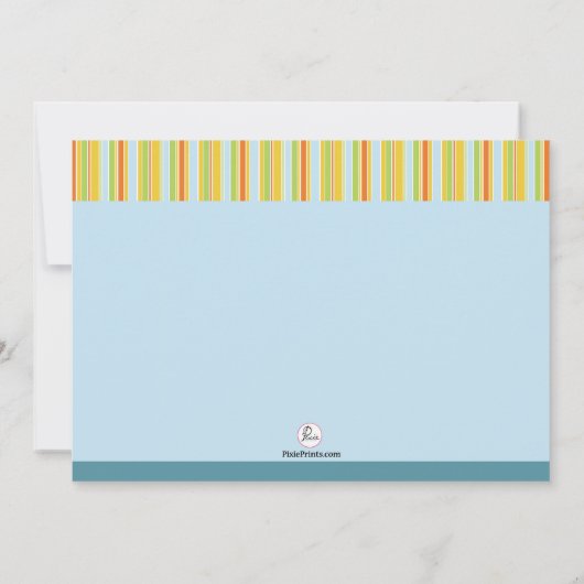 Einladung zum Vergnügungspark (Rückseite)