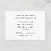 Einladung zum Versiegeln von Tempeln (Rückseite)