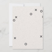 Einladung zum Videospiel Geburtstag (Rückseite)