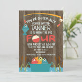 Einladung zum viertägigen Fischfang (Stehend Vorderseite)