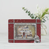 Einladung zum viktorianischen Haus (Stehend Vorderseite)