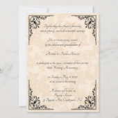 Einladung zum Vintagen 60. Jubiläum (Rückseite)