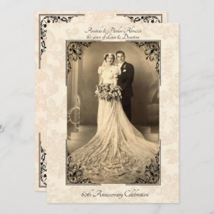 Einladung zum Vintagen 60. Jubiläum