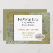 Einladung zum Vintagen Buchcover (Vorne/Hinten)