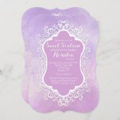 Einladung zum Vintagen Foto (Vorne/Hinten)