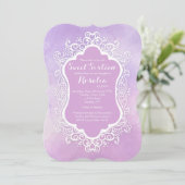 Einladung zum Vintagen Foto (Stehend Vorderseite)