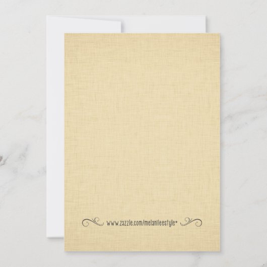 Einladung zum Vintagen Geburtstag des Flugzeugs (Rückseite)