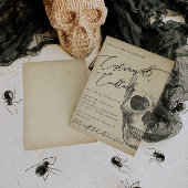 Einladung zum Vintagen Halloween-Party