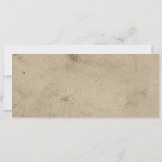 Einladung zum Vintagen Halloween-Party (Rückseite)