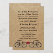 Einladung zum Vintagen Radfahren (Vorne/Hinten)