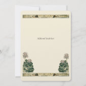 Einladung zum Vintagen Storybook Forest (Rückseite)