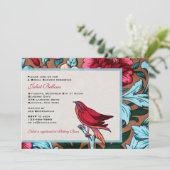 Einladung zum Vogelgrippchen (Stehend Vorderseite)